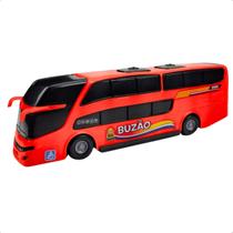 Mini Ônibus de Brinquedo Buzão BS Toys Veículo Infantil Educativo com Design Moderno Resistente