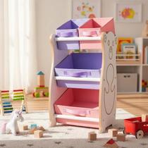 Mini Organizador De Brinquedo Tema Ursinho Rosa E Lilas Mini Organizador De Brinquedo Tema Ursinho Rosa E Lilas