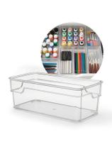 Mini Organizador Modular Retangular Cozinha Gaveta Pincéis - Mini Organizador Modular Retangular Cozinha Gaveta Pincéis -