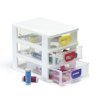 Mini Organizador Multiuso De Mesa Para Escritório 3 Gavetas - Monte Libano Mini Organizador Multiuso De Mesa Para Escritório 3 Gavetas - Monte Libano