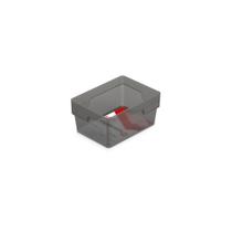 Mini Organizador Plástico Gaveta Armário Closet Fumê