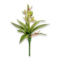 Mini Orquídea Com Raiz Planta Artificial Decoração 23 Cm - QX Flores