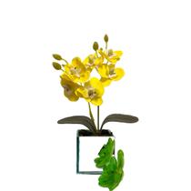 Mini Orquidea Silicone 3d Toque Real Para Decorações Sofisticadas Luxuosa