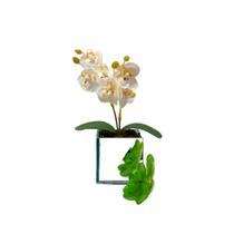 Mini Orquidea Silicone 3d Toque Real Para Decorações Sofisticadas Luxuosa