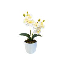 Mini Orquídeas Arranjo Vaso Flor Artificial Sustentável Não Precisa Cuidados Decoração Sofisticada Mini Orquídeas Arranjo Vaso Flor Artificial Sustentável Não Precisa Cuidados Decoração Sofisticada