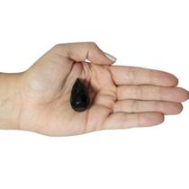 MINI OVO FACETADO OBSIDIANA - (1,5 a 2,4)cm