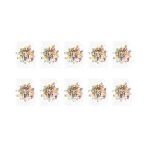 Mini Ovos De Páscoa Coloridos De Espuma 50-500PCS Ovos Artificiais Para Festa De Primavera E