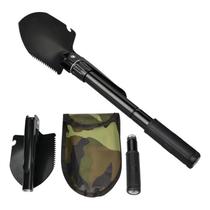 Mini Pá Dobrável Camping Multifuncional