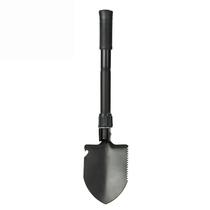 Mini pá militar dobrável de aço inoxidável preta 0,34 kg Mini pá militar dobrável de aço inoxidável preta 0,34 kg
