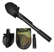 Mini Pá Multifuncional Dobrável Camping Jardim Horta Mini Pá Multifuncional Dobrável Camping Jardim Horta