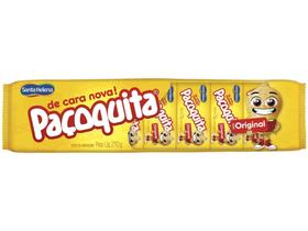 Mini Paçoca Flowpack Santa Helena Paçoquita - Original 15g 14 Unidades