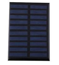MINI PAINEL SOLAR 6V 1W 180mA 84x112mm MINI PAINEL SOLAR 6V 1W 180mA 84x112mm