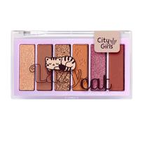 Mini Paleta de Sombras Lazy Cat City Girls