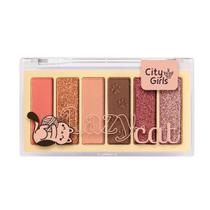 Mini Paleta de Sombras Lazy Cat City Girls