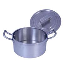 Mini Panela Caçarola Alumínio Laminado Nº16 Com Tampa e Alça Reforçada Para Servir Pequenas Porções Ironte Mini Panela Caçarola Alumínio Laminado Nº16 Com Tampa e Alça Reforçada Para Servir Pequenas Porções Ironte