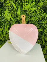 Mini Panela Coração Cabo Rosa
