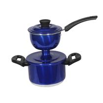 Mini Panela Cuscuzeira Cozivapor Individual Azul 800ml