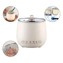 Mini Panela Elétrica 1,8L com Revestimento Antiaderente Cozinha Rápida e Prática para Arroz, Caldos e Sopas Portátil