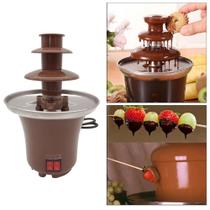 Mini Panela Fondue Cascata Torre Fonte De Chocolate 45w 110v Mini Panela Fondue Cascata Torre Fonte De Chocolate 45w 110v