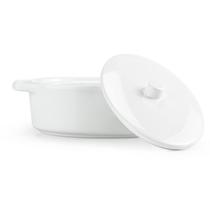 Mini Panela Oval com Alça e Tampa 17 Cm Melamina 100% Profissional Mini Panela Oval com Alça e Tampa 17 Cm Melamina 100% Profissional