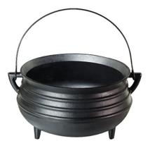 Mini Panela Tripé Caldeirão Ferro Fundido Sem Tampa 600ml Santana