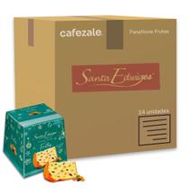 Mini Panettone Tradicional Frutas Santa Edwiges Kit 24un de 80g