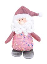 Mini Papai Noel De Quartzo Rosa 13Cm