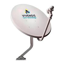 Mini parabólica vivensis 60cm sem cabo e lnbf - pc / 10