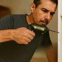 Mini Parafusadeira Bateria Aço Carbono Ferramenta Chave Ferro Prego Brocas Fenda Concerto