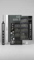 Mini Parafusadeira Elétrica 68 em 1 Kit Precisão Sem Fio Mini Parafusadeira Elétrica 68 em 1 Kit Precisão Sem Fio