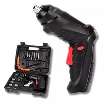 Mini Parafusadeira Recarregável P30 2 Em 1 Maleta 45 Peças