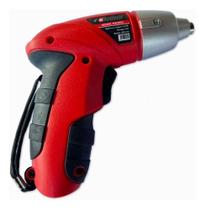 Mini Parafusadeira Sem Fio Portátil Com Acessórios + Cor Vermelho/preto