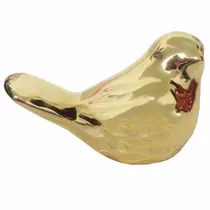 Mini pásssaro de cerâmica metalizada 7x4,5