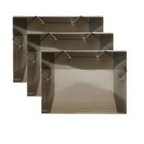 Mini Pasta Aba Elástico Acp 1020 Fumê C/10 Mini Pasta Aba Elástico Acp 1020 Fumê C/10