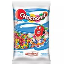 Mini Pastilhas Chocogiros Colorido 500g - Mavalério