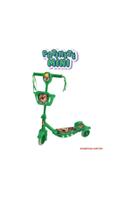 Mini Patinete Infantil Dinossauro Verde Zoop Toys Mini Patinete Infantil Dinossauro Verde Zoop Toys