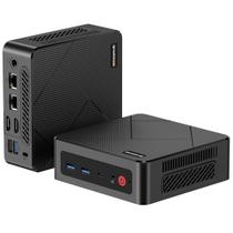 Mini PC BOSGAME E4 Ryzen 5 16 GB de RAM 512 GB SSD 4K com tela tripla