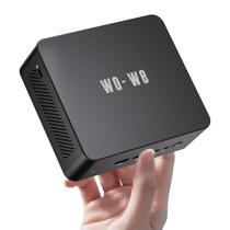 Mini PC com AMD Ryzen 5 3500U 8GB RAM 256GB SSD 4K HDMI