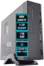 Mini Pc Computador Cpu Desktop Intel Core I3 8GB Ram SSD 1 TB WI-FI DreamComputers DCP-MINI06