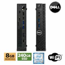 Mini PC Dell Core i5 6ª Geração 8GB 240GB SSD W10 PRO Mini PC Dell Core i5 6ª Geração 8GB 240GB SSD W10 PRO