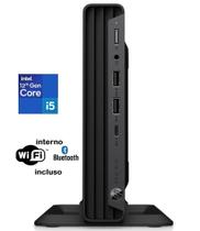 mini pc hp 400 G9 core i5 12500t 12ª geração, ddr4 16gb, 2tb SSD nvme, wifi e bluetooth +Win11