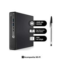 Mini PC HP EliteDesk 705 G3 AMD A69500E 8GB DDR4 SSD 128GB