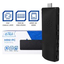 Mini PC Portátil Intel Celeron J4105 Com 8GB De RAM E 128GB Suporte 4K HDMI Mini PC Portátil Intel Celeron J4105 Com 8GB De RAM E 128GB Suporte 4K HDMI