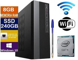 Mini Pc slim Cpu Desktop Intel Core I5 / 8gb Ram/ Ssd 240gb / windows 10