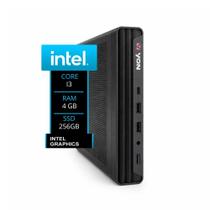 Mini PC Yon, Intel Core I3-10100T Tray, 256GB, 4GB DDR4, Gabinete L90299-20, Preto Mini PC Yon, Intel Core I3-10100T Tray, 256GB, 4GB DDR4, Gabinete L90299-20, Preto