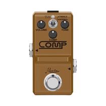 Mini Pedal Compressor Analógico Opto Para Guitarra Rowin True Bypass - Caixa De Compressão Para