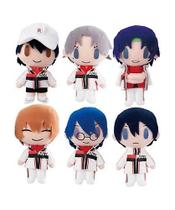Mini pelúcia Blind Box Gurumittsu Prince of Tennis, conjunto de 4
