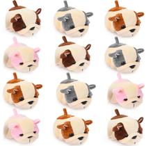 Mini pelúcia Chalyna de 4 polegadas de brinquedo de pelúcia Chalyna, conjunto de 12