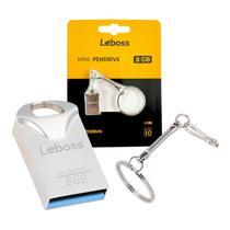 Mini Pendrive 8gb Usb Chaveiro Usb 2.0 Super Veloz Compacto
