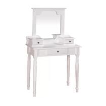 Mini Penteadeira 3 Gavetas e Pés Torneados - SEM BANQUETA - Tommy Design Mini Penteadeira 3 Gavetas e Pés Torneados - SEM BANQUETA - Tommy Design